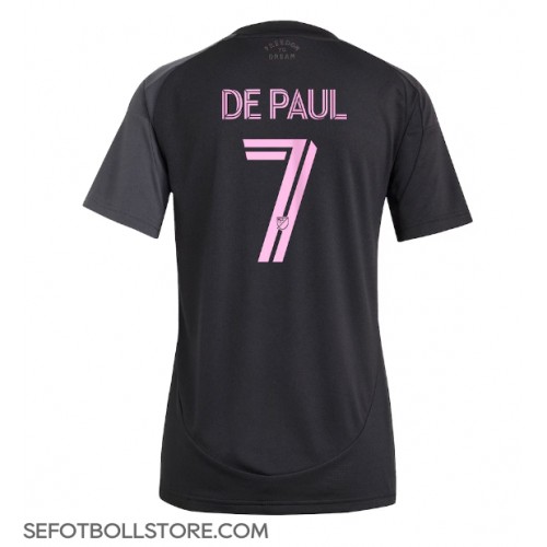 Inter Miami Rodrigo De Paul #7 Replika Bortatröja Dam 2025-26 Kortärmad